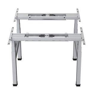Ergo Office ER-404G Electric Double Height Adjustable Standing/Sitting Desk Frame without Desk Tops Gray