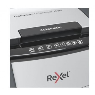 Rexel AutoFeed+ 150M automatic shredder, P-5, micro cut (2x15mm), 150 sheets, 44 litre bin