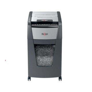 Rexel Optimum Auto+ 300X paper shredder Micro-cut shredding Black, Grey