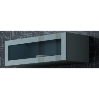 Cama Cabinet VIGO "90" glass 90/35/32 grey/grey gloss
