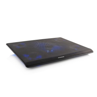 Modecom SILENT FAN MC-CF15 notebook cooling pad 43.2 cm (17") Black