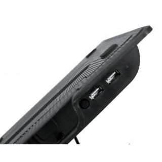 Vakoss LF-1860AL laptop cooling pad 43.2 cm (17") Black