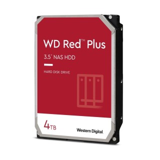 Western Digital Red Plus WD40EFPX internal hard drive 3.5" 4000 GB Serial ATA III