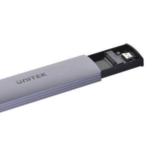 UNITEK M.2 ENCLOSURE, USB 3.2 Gen2 Type-C M.2 NVME/SATA SSD