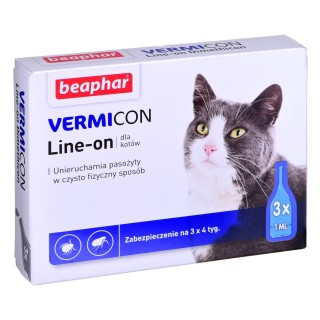 Beaphar parasite drops for cats - 3x 1ml