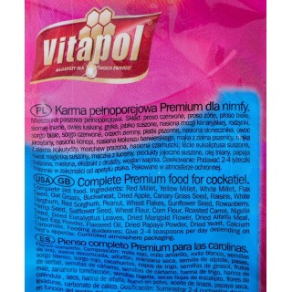 VITAPOL Premium - food for nymphs - 1 kg