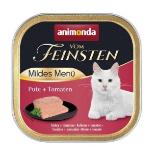 ANIMONDA vom Feinsten Mildes Menu Turkey with tomatoes - wet cat food - 100 g