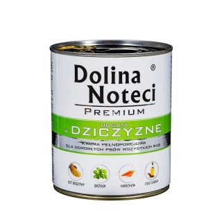 DOLINA NOTECI Premium Rich in game - Wet dog food - 800 g