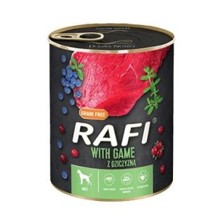 Dolina Noteci Rafi Dog wet food with venison - 800g
