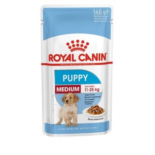 ROYAL CANIN SHN Medium Puppy in sauce  - wet puppy food - 10x140g