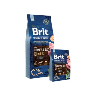 Brit Premium by Nature Light - dry dog food - Apple, Chicken, Corn, Turkey 15 kg