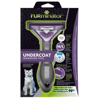 FURminator - furminator for short-haired cats - M/L