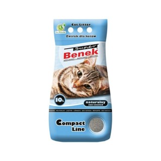 Certech Super Benek Compact Natural - Cat Litter Clumping 10 l