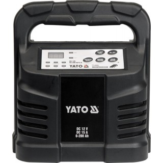 YATO ELECTRONIC RECTIFIER 12V 15A 6-200Ah WET/GEL/AGM 8303