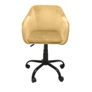 Topeshop FOTEL MARLIN ŻÓŁTY office/computer chair Padded seat Padded backrest