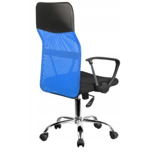Topeshop KRZESŁO NEMO NIEBIESKIE office/computer chair Padded seat Mesh backrest