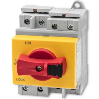 Qoltec 52611 DC isolator with locking function | Main switch | 1200V | 32A | 8kV | 4P