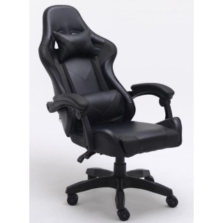 Topeshop FOTEL REMUS CZERŃ office/computer chair Padded seat Padded backrest