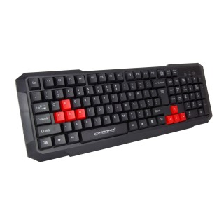 Esperanza EGK102R keyboard USB Black
