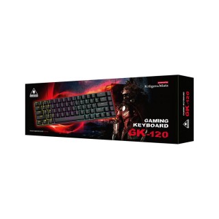 Kruger & Matz gaming keyboard Warrior GK-120 RGB black