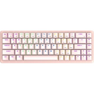 Wired mechanical keyboard - Rampage REBEL Pink