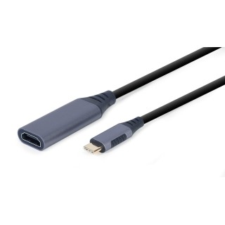 Cablexpert A-USB3C-HDMI-01 video cable adapter 0.15 m USB Type-C Grey