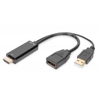 DIGITUS HDMI-Adapter 4K         0.2m H
