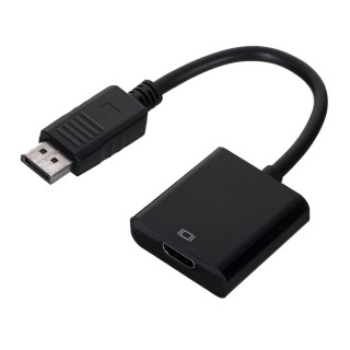 Gembird A-DPM-HDMIF-002 video cable adapter 0.1 m DisplayPort HDMI Type A (Standard) Black