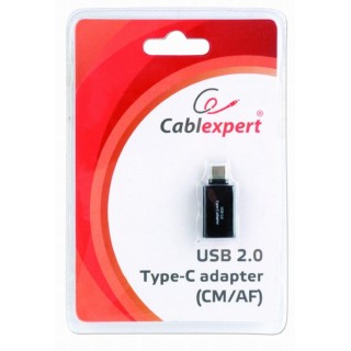 Gembird A-USB2-CMAF-01 cable gender changer USB Type-C USB Type-A Black