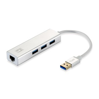 LevelOne Adapter USB3.0 -> GBit-LAN + USB3.0 Hub