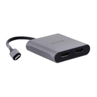 UNITEK ADAPTER USB-C, 2x HDMI, 4K@60HZ, MST, V1404B