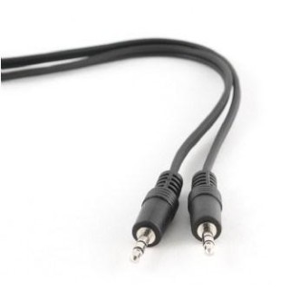 Gembird 1.2m, 3.5mm/3.5mm, M/M audio cable Black