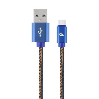 Cablexpert CC-USB2J-AMCM-1M-BL USB cable USB 2.0 USB A USB C Blue