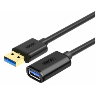 UNITEK Y-C456GBK USB cable 0,5 m USB 3.2 Gen 1 (3.1 Gen 1) USB A Black