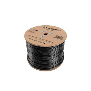 Lanberg LCF5-30CU-0305-BK networking cable Black 305 m Cat.5e F/UTP (FTP) outdoor