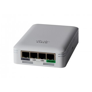 Cisco Business 145AC 802.11ac 2x2 Wave 2 Access Point 4 GbE Ports One PoE - Wall Plate, Limited Lifetime Protection (CBW145AC-E)