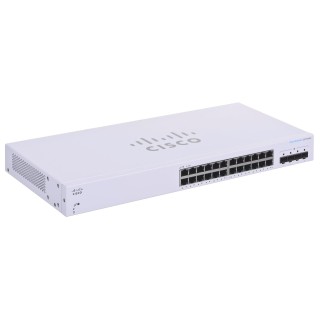 Cisco CBS220-24T-4G Managed L2 Gigabit Ethernet (10/100/1000) 1U White