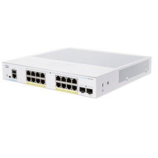 Cisco CBS350-16P-2G-EU network switch Managed L2/L3 Gigabit Ethernet (10/100/1000) Silver