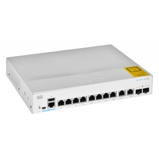 Cisco CBS350-8T-E-2G-EU network switch Managed L2/L3 Gigabit Ethernet (10/100/1000)