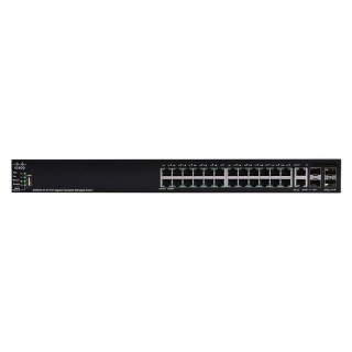 Cisco SG550X-24-K9 Managed L3 Gigabit Ethernet (10/100/1000) Black 1U