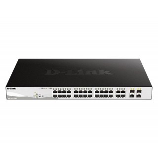 D-Link DGS-1210-28MP/E Switch 28-port Gigabit Ethernet PoE managed network connection