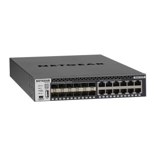 NETGEAR M4300-12X12F Managed L2/L3 10G Ethernet (100/1000/10000) 1U Black