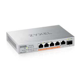 Zyxel XMG-105HP Unmanaged 2.5G Ethernet (100/1000/2500) Power over Ethernet (PoE) Silver