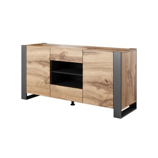 Cama chest of drawers WOOD wotan oak/antracite