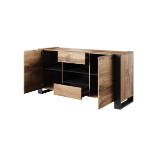 Cama chest of drawers WOOD wotan oak/antracite