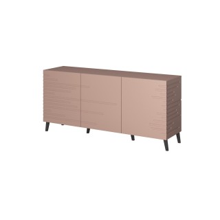 Nova chest of drawers 155x40x72 Pink Mat