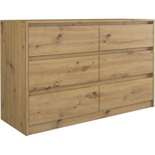 Topeshop K120 ARTISAN 2X3 chest of drawers