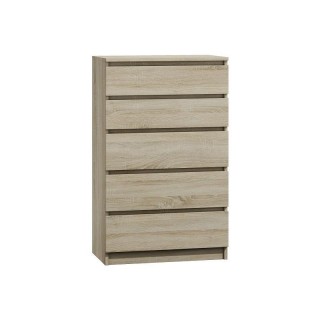 Topeshop M5 SONOMA chest of drawers
