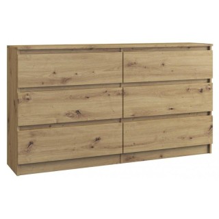 Topeshop M6 140 ARTISAN chest of drawers