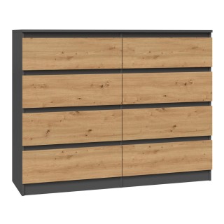 Topeshop M8 120 ANT/ART KPL chest of drawers